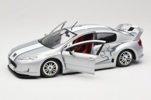 Peugeot 407 Racing Silver Solido 1:18 90642 Diecast — photo 2 of 8