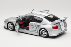 Peugeot 407 Racing Silver Solido 1:18 90642 Diecast — photo 5 of 8