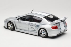 Peugeot 407 Racing Silver Solido 1:18 90642 Diecast — photo 7 of 8
