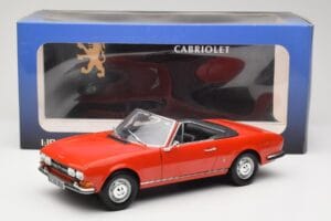 Peugeot 504 Cabriolet Red Norev 1:18 184754 Diecast — photo 8 of 8