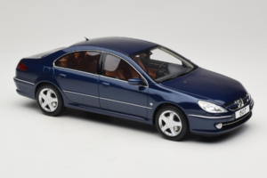 Peugeot 607 Phase II 3.0 V6 Blue Otto 1:18 OT485 Resin — photo 4 of 6