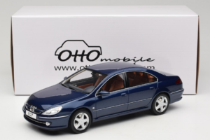 Peugeot 607 Phase II 3.0 V6 Blue Otto 1:18 OT485 Resin — photo 6 of 6