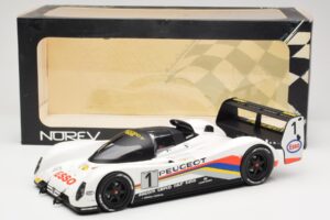 Peugeot 905 Evo 1B Group C #1 Peugeot Talbot Sport D. Warwick / Y. Dalmas / M. Blundell 24 Hours of Le Mans Winner 1992 Norev — photo 6 of 6