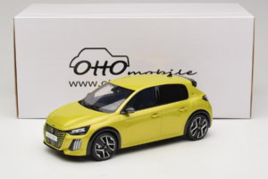 Peugeot E-208 GT Jaune Agueda Otto 1:18 OT1164 Resin — photo 6 of 6