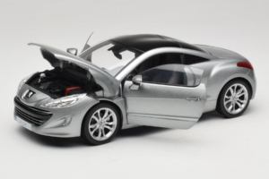 Peugeot RCZ Mercury Grey Norev 1:18 184875 Diecast — photo 2 of 8