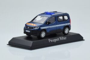 Peugeot Rifter Gendarmerie Otremer Blue Norev 1:43 479064 Diecast — photo 2 of 4