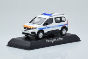 Peugeot Rifter Police Municipale White Norev 1:43 479067 Diecast — photo 2 of 4