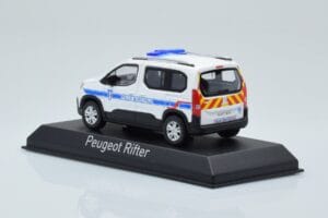 Peugeot Rifter Police Municipale White Norev 1:43 479067 Diecast — photo 3 of 4