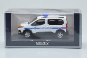 Peugeot Rifter Police Municipale White Norev 1:43 479067 Diecast — photo 4 of 4