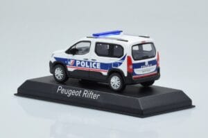 Peugeot Rifter Police Nationale White Norev 1:43 479065 Diecast — photo 3 of 4
