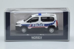 Peugeot Rifter Police Nationale White Norev 1:43 479065 Diecast — photo 4 of 4