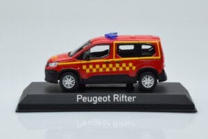Peugeot Rifter Sapeurs Pompiers Red Norev 1:43 479071 Diecast