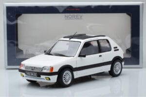 Peugeot 205 GTi 1.6 White Norev 1:18 184849 Diecast — photo 8 of 8