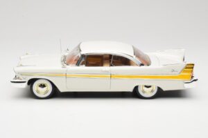 Plymouth Fury White Anson 1:18 30398 Diecast — photo 4 of 8