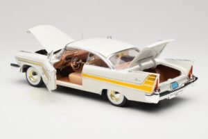 Plymouth Fury White Anson 1:18 30398 Diecast — photo 5 of 8