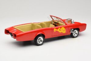 Pontiac GTO Monkeemobile Red ERTL 1:18 33150 Diecast — photo 3 of 8