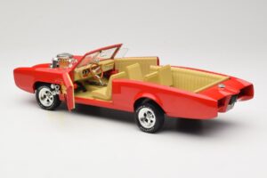 Pontiac GTO Monkeemobile Red ERTL 1:18 33150 Diecast — photo 5 of 8
