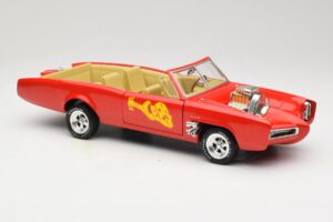Pontiac GTO Monkeemobile Red ERTL 1:18 33150 Diecast — photo 6 of 8