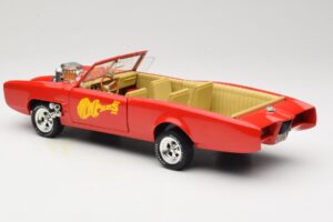 Pontiac GTO Monkeemobile Red ERTL 1:18 33150 Diecast — photo 7 of 8