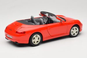 Porsche 911 996 Cabriolet Red Mira 1:18 6930 Diecast — photo 3 of 8