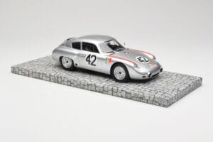 Porsche 356B 1600 GS Carrera GTL Abarth #42 H. Herrmann / H. Linge Targa Florio 1962 Minichamps 1:18 107626842 Resin — photo 4 of 6