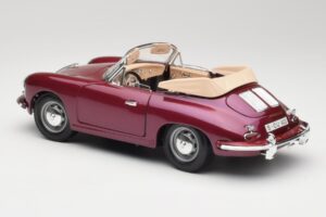 Porsche 356B Cabriolet Aubergine Bburago 1:18 3021-M4 Diecast — photo 7 of 8