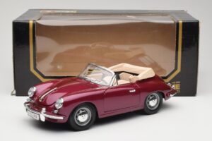 Porsche 356B Cabriolet Aubergine Bburago 1:18 3021-M4 Diecast — photo 8 of 8