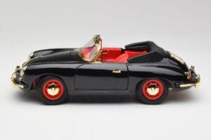 Porsche 356B Cabriolet Black Bburago 1:18 3031D Diecast — photo 4 of 8