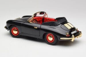 Porsche 356B Cabriolet Black Bburago 1:18 3031D Diecast — photo 7 of 8