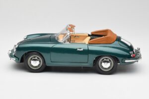 Porsche 356B Cabriolet Green Bburago 1:18 3051-M1 Diecast — photo 4 of 8