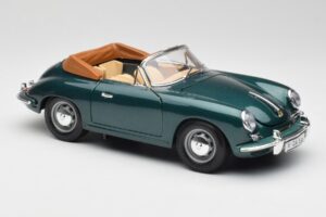Porsche 356B Cabriolet Green Bburago 1:18 3051-M1 Diecast — photo 6 of 8