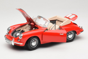 Porsche 356B Cabriolet Red Tchibo 1:18 45703 Diecast — photo 2 of 8