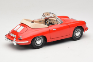 Porsche 356B Cabriolet Red Tchibo 1:18 45703 Diecast — photo 3 of 8