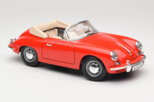 Porsche 356B Cabriolet Red Tchibo 1:18 45703 Diecast — photo 6 of 8