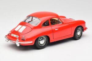 Porsche 356B Red Bburago 1:18 3021 Diecast — photo 3 of 8