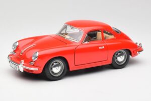 Porsche 356B Red Bburago 1:18 3021 Diecast