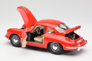 Porsche 356B Red Bburago 1:18 3021 Diecast — photo 5 of 8