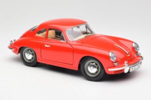 Porsche 356B Red Bburago 1:18 3021 Diecast — photo 6 of 8