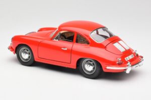 Porsche 356B Red Bburago 1:18 3021 Diecast — photo 7 of 8