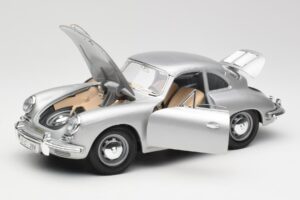 Porsche 356B Silver Bburago 1:18 3021-M1 Diecast — photo 2 of 8