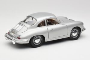 Porsche 356B Silver Bburago 1:18 3021-M1 Diecast — photo 3 of 8