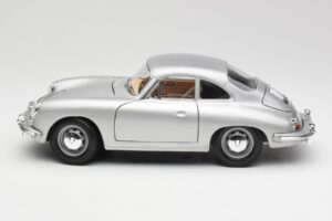 Porsche 356B Silver Bburago 1:18 3021-M1 Diecast — photo 4 of 8