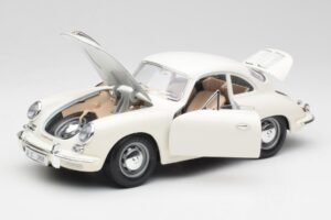 Porsche 356B White Bburago 1:18 3021-M3 Diecast — photo 2 of 8