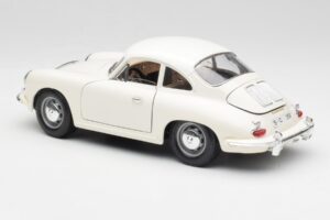Porsche 356B White Bburago 1:18 3021-M3 Diecast — photo 7 of 8