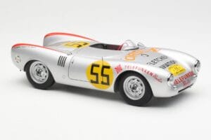Porsche 550-1500 RS Spyder #55 H. Herrmann Carrera Panamericana 1954 AUTOart 1:18 85470 Diecast — photo 6 of 8