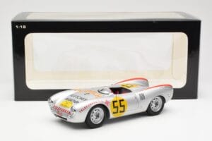 Porsche 550-1500 RS Spyder #55 H. Herrmann Carrera Panamericana 1954 AUTOart 1:18 85470 Diecast — photo 8 of 8