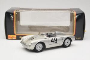 Porsche 550A Spyder #48 Sports Prototype 1955 Maisto 1:18 50341 Diecast — photo 8 of 8