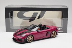 Porsche 718 982 Spyder RS Weissach Package Ruby Star Neo GT Spirit 1:18 GT486 Resin — photo 6 of 6