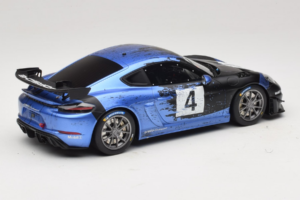 Porsche 718 Cayman GT4 RS Clubsport Black Blue Otto 1:18 OT469 Resin — photo 2 of 6
