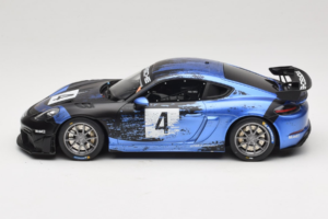 Porsche 718 Cayman GT4 RS Clubsport Black Blue Otto 1:18 OT469 Resin — photo 3 of 6